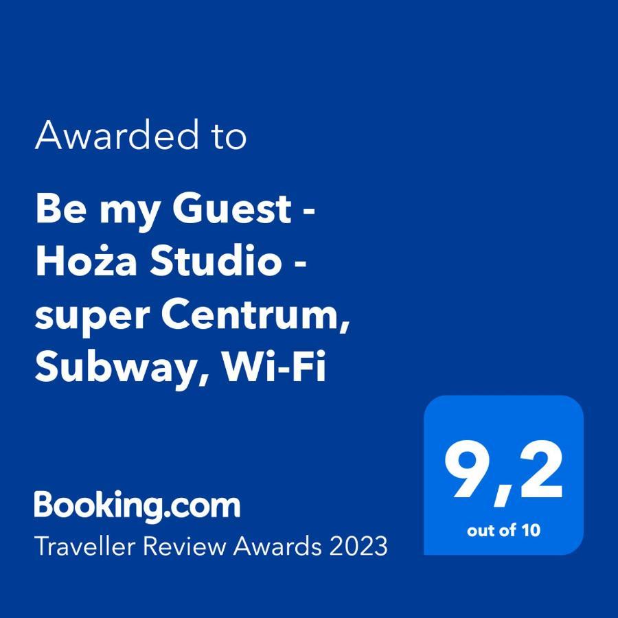 Be My Guest - Hoza Studio - Pkin Super Centrum Metro Wi-Fi Breakfast วอร์ซอ ภายนอก รูปภาพ